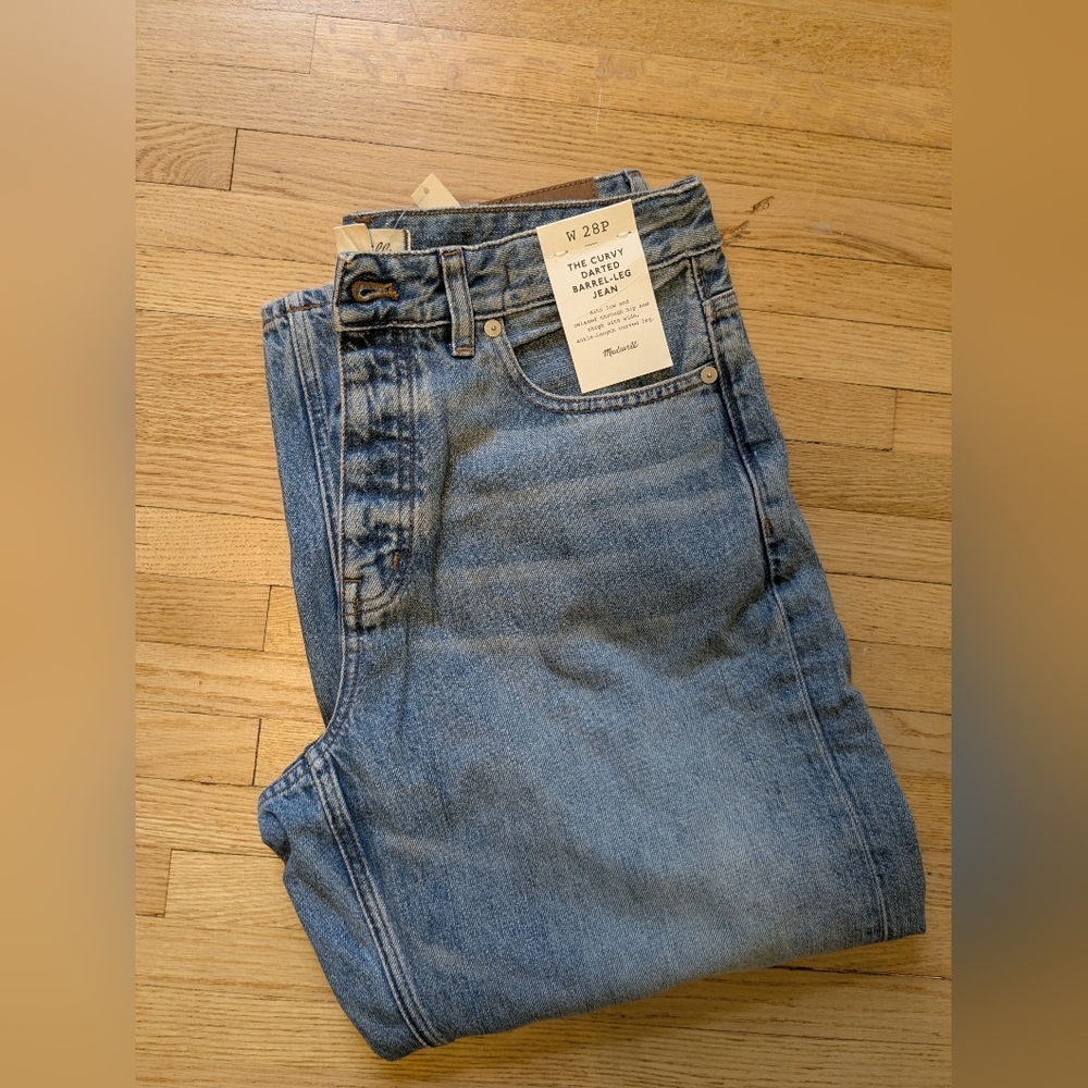Madewell Curvy Barrel NWT
